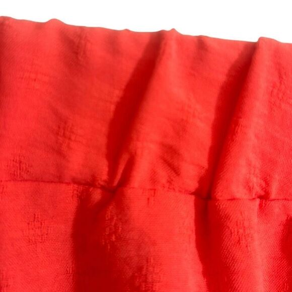 Soho rich coral orange swing skirt with pockets and stretch waist XL - Picture 5 of 8